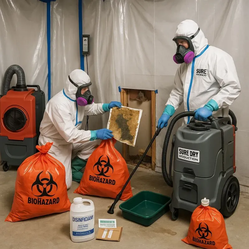 Contaminated Water Handling Protocols process in Dunellen, NJ